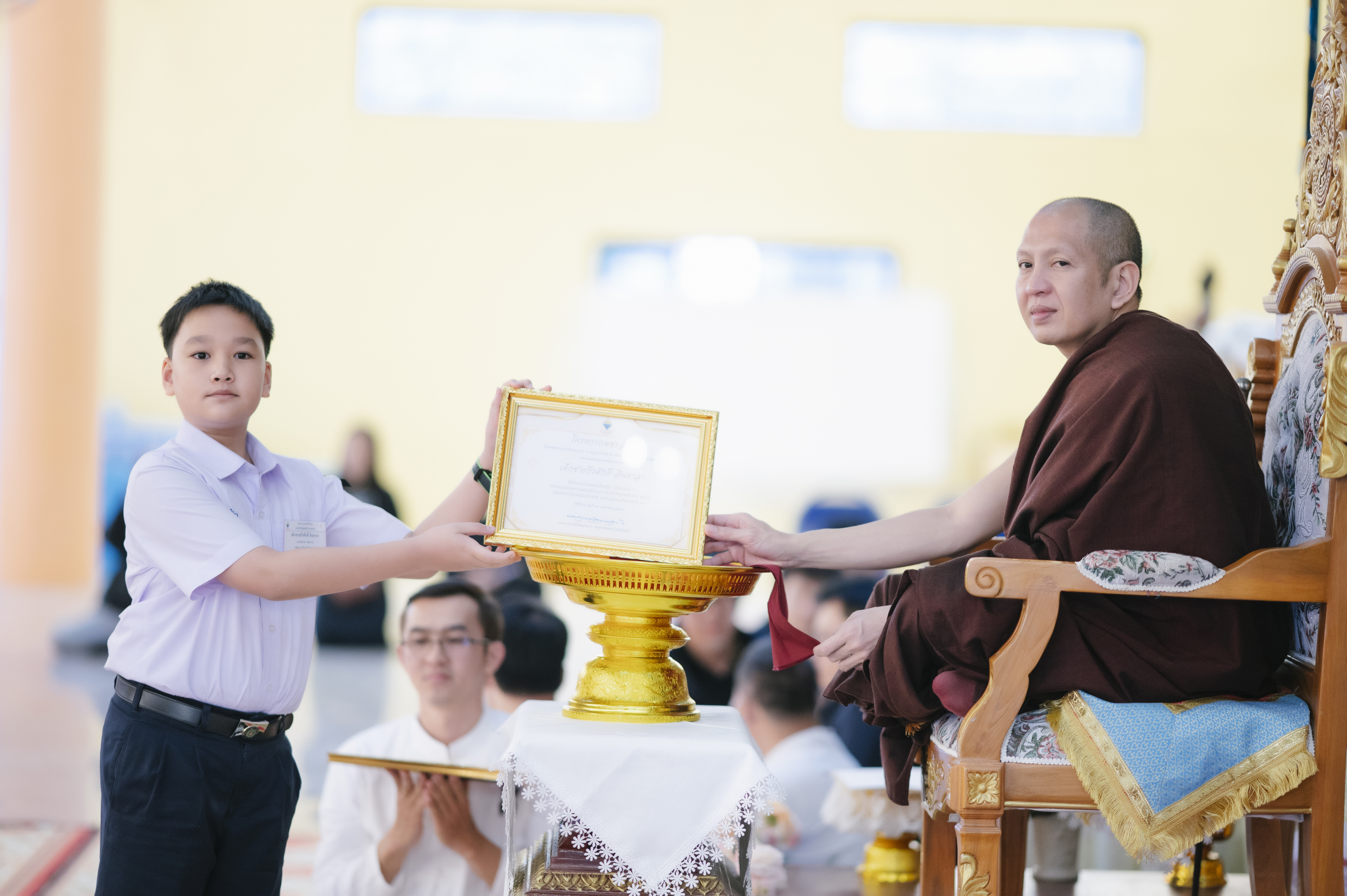 พิธีรับมอบทุนการศึกษาโครงการเพชรล้านนา 12